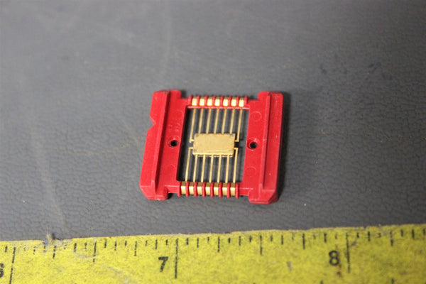 VINTAGE 1960s NOS RARE TEXAS INSTRUMENTS GOLD FLAT PACK IC PROCESSOR CHIP SN5420