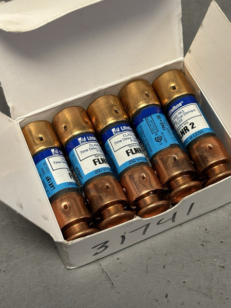 10- LITTLEFUSE     FLN-R 2        2 AMP FUSE Powr-Gard