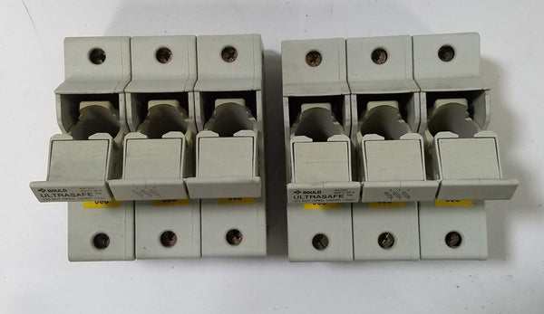 3 GOULD FUSE HOLDERS US3J3 ULTRASAFE 600V