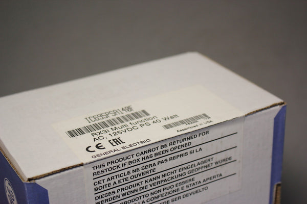 NEW GE RX3i MULTIFUNCTION PLC POWER SUPPLY IC695PSA140F