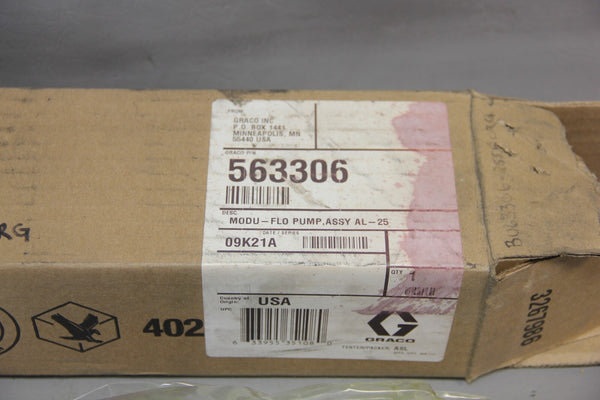 NEW GRACO MODU-FLOW PUMP 563306 AL-25