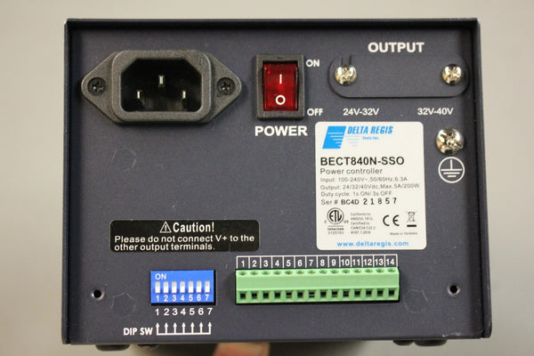 DELTA REGIS BECT840N-SSO SCREWDRIVER POWER CONTROLLER MODULE
