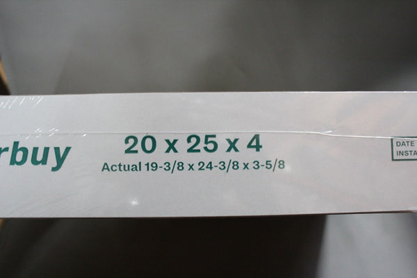 NEW FILTERBUY 20x25x4 MERV 11 /GOLD FILTER