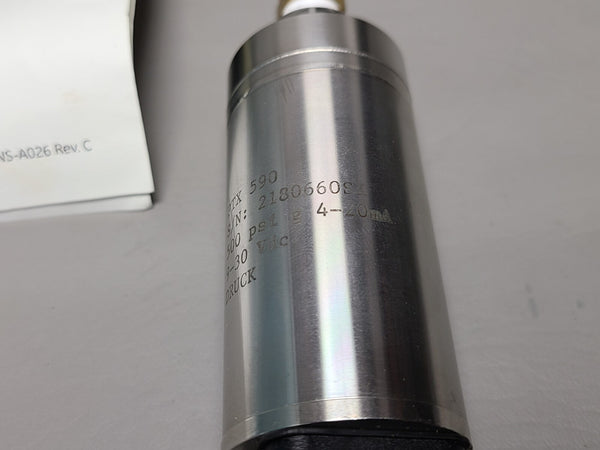 NEW GE DRUCK PRESSURE TRANSMITTER PTX590 PTX 590