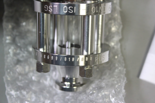 NEW BURKERT TRI-CLAMP SS DN10 LINE INSPECTION FULL VIEW SIGHT GLASS BBS-3F