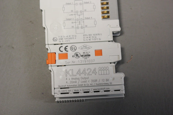 BECKHOFF I/O MODULE KL4424