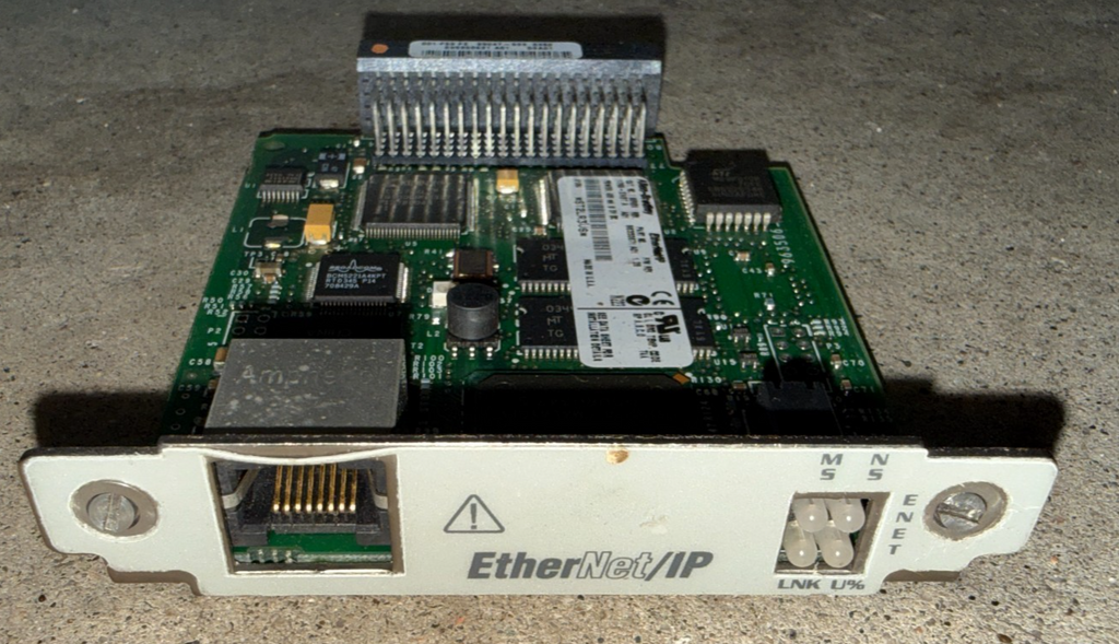 ALLEN BRADLEY FLEX I/O ETHERNET CONTROL MODULE 1788-ENBT Series A FW 1.28