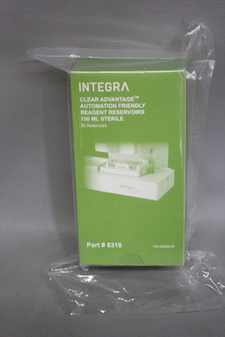 50 NEW INTEGRA 150 ML STERILE AUTOMATION FRIENDLY REAGENT RESERVOIRS 6318