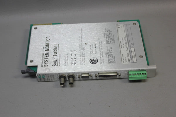 BENTLY NEVADA/ALLEN BRADLEY SYSTEM MONITOR 190662-12 132415-01