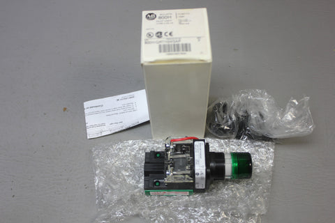 NEW ALLEN BRADLEY PUSH TO TEST PILOT LIGHT 800H-QRTH24GAP F