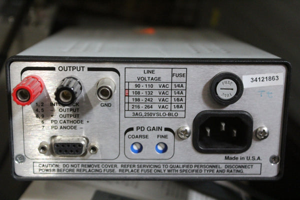 IXL LIGHWAVE LDX-3412 PRECISION CURRENT SOURCE