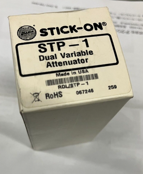 New RADIO DESIGN LABS STICK-ON STP-1 Dual Variable Attenuator