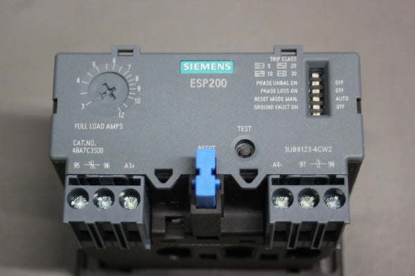 NEW SIEMENS SOLID STATE OVERLOAD RELAY 3UB8123-4CW2 48ATC3S00