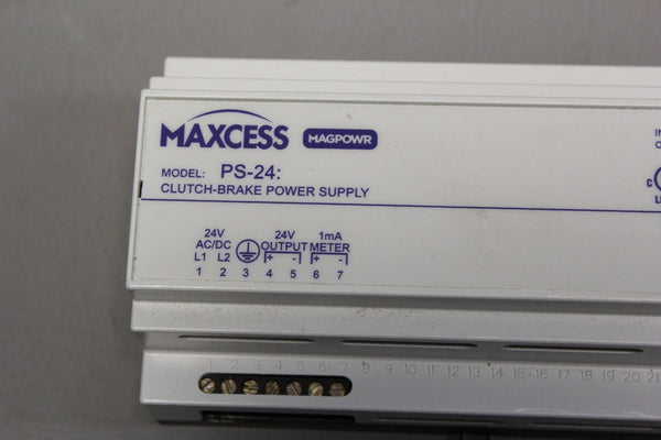 MAXCESS MAGPOWR CLUTCH-BRAKE POWER SUPPLY  PS-24