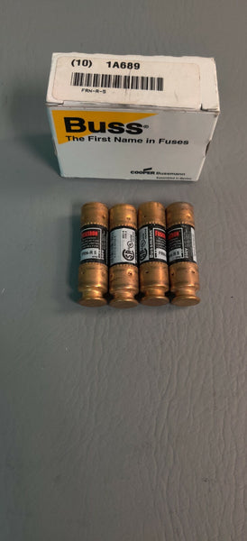 (4) Buss FRN-R-40 Fusetron RK5 Fuses new