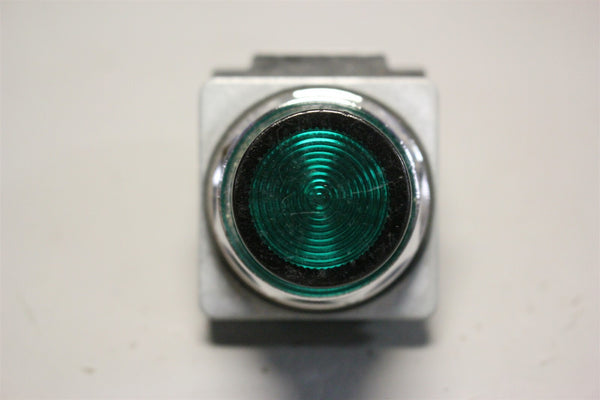 Unused SIEMENS OIL TIGHT GREEN PILOT LIGHT 52PL4E3 W/52AAFE