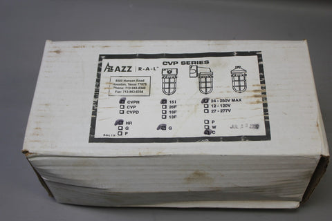 NEW RIG A LITE HAZARDOUS LOCATION LUMINAIRE CVPH15I24HRGC