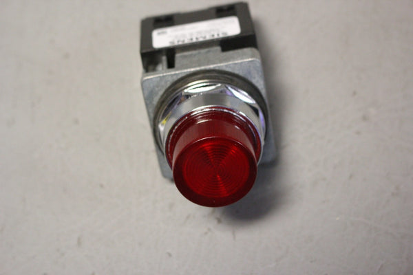 UNUSED SIEMENS RED PILOT LIGHT  52AAIUB