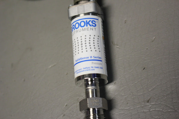 UNUSED BROOKS SOLIDSENSE II UHP PRESSURE TRANSDUCER GFD01A4BSM 100 PSIA