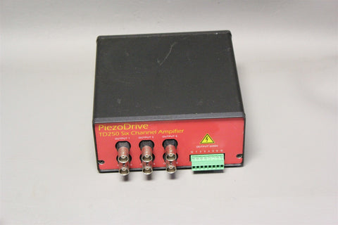 PIEZO DRIVE PIEZODRIVE SIX CHANNEL AMPLIFIER TD250