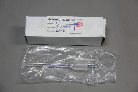 NEW CHEMGLASS INLET ADAPTER CG-1014-E-19