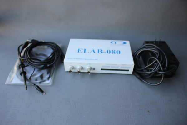NEW DYNON ELAB-080 PC-BASED OSCILLOSCOPE, LOGIC ANALYZER, AND SIGNAL GENERATOR