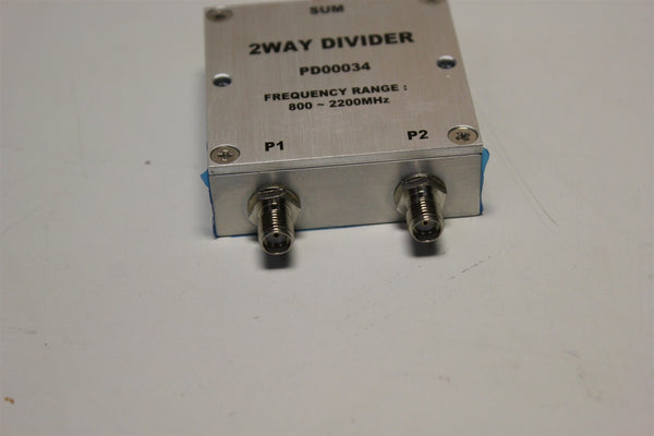 2 WAY POWER DIVIDER PD00034 800-2200MHZ