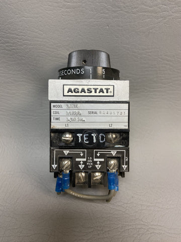 AGASTAT 7012AK TIME DELAY RELAY 120V 60HZ