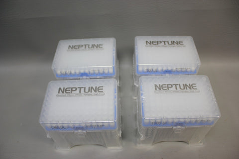4 NEPTUNE BARRIER TIPS 1000 UL BT1000.96 S3 LOW RETENTION PRE-STERILE 384 QTY