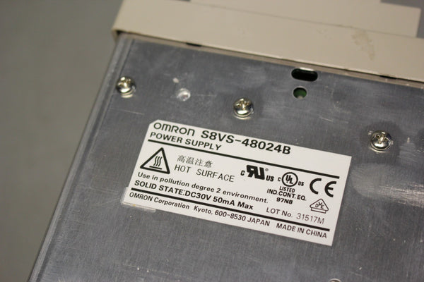 OMRON AUTOMATION POWER SUPPLY  S8VS-48024B