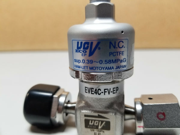 Ham-Let High Purity Pneumatic Diaphragm Valve EVE4C-FV-EP