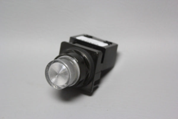 SIEMENS BLACK MAX CLEAR PILOT LIGHT 52BL4MA W/ 52AAIMB