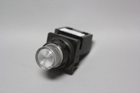 SIEMENS BLACK MAX CLEAR PILOT LIGHT 52BL4MA W/ 52AAIMB