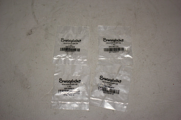 NEW  LOT OF 4 SWAGELOK NI-4-VCR-2-GR-VS GASKET