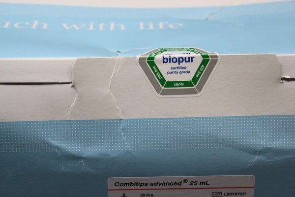 NEW EPPENDORF COMBITIPS ADVANCED 25 ML 0030089685 25 QTY