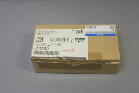 NEW SMC DIRECT OPERATED 2 PORT SOLENOID VALVE FOR WATER VX212NAXB