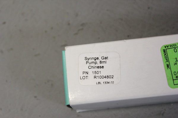 NEW GAT PUMP SYRINGE 8ML 1501