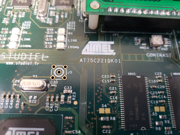 Atmel AT75C221DK01 Development Board for SIAP-E Smart Internet Appliance Studiel