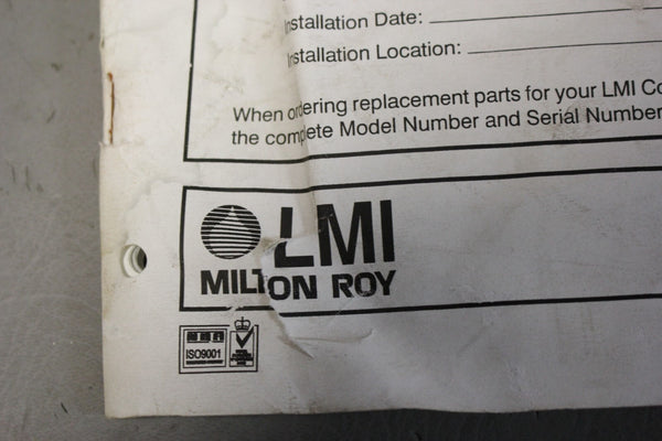 TOWER PRO DELUXE II DC4500-11FS CONDUCTIVITYY CONTROLLER