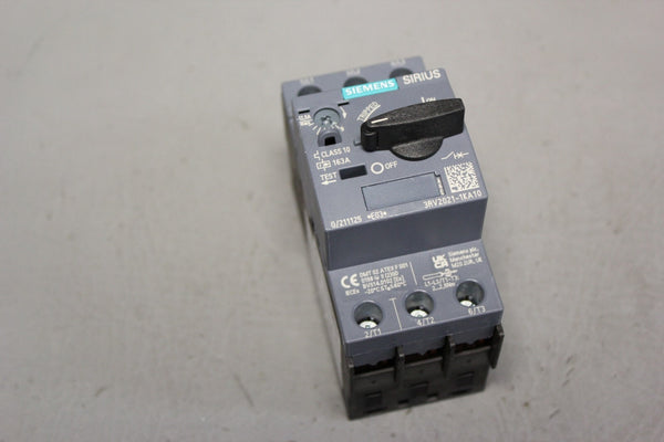 SIEMENS MOTOR PROTECTION CIRCUIT BREAKER 3RV2021-1KA10