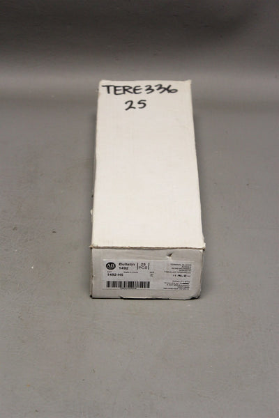 NEW ALLEN BRADLEY 25 BULLETIN 1492 TERMINAL BLOCKS 1942-H5