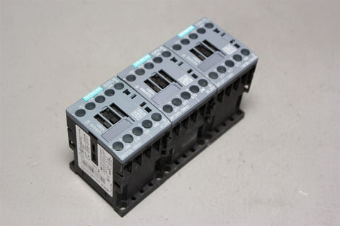 3PCS Unused SIEMENS POWER CONTACTOR 3RH2122-1BB40, 3RT2015-1BB42 3RT2017-1AK61