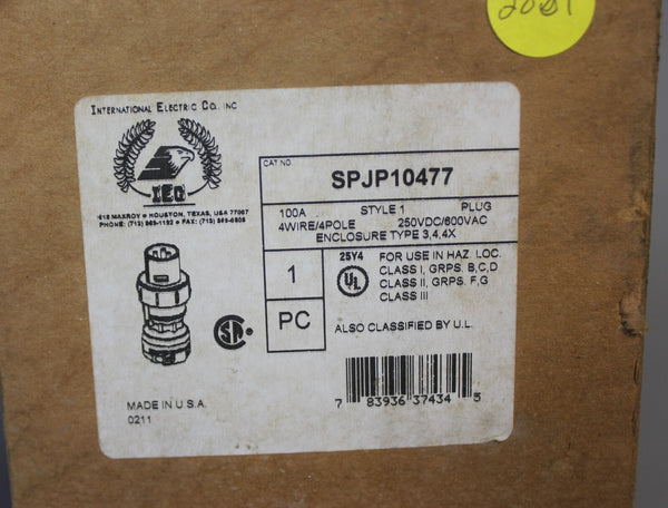 NEW IEC PIN & SLEEVE 10AA ELECTRICAL PLUG  SPJP10477