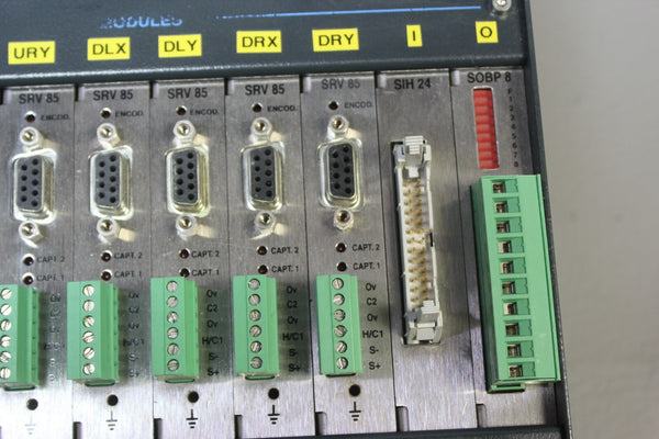 SERAD MCS 32EX MOTION CONTROLLER WITH SRV 85 SIH 24 SOBP 8 MODULES #1