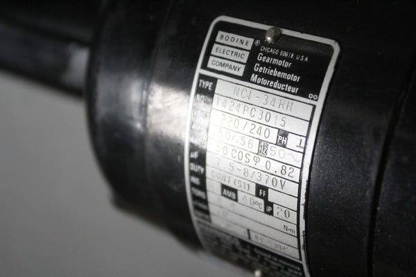 BODINE GEARMOTOR  P/N: NCI-34RH