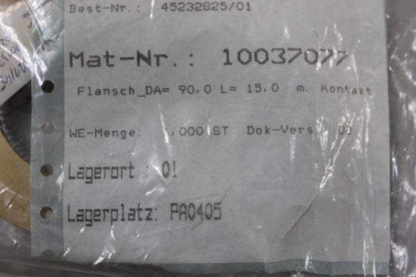 Balzers Contact Flange 