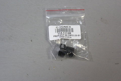 NEW COGNEX 25mm S MOUNTLENS 114-1112R LM12-25-01