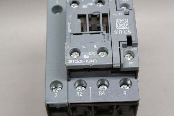 SIEMENS 3RT2526-1BB40 POWER CONTACTOR