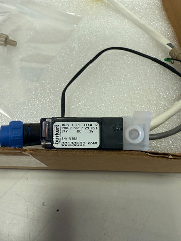 Unused Burkert Solenoid Valve 0127-T-1/5