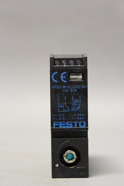 FESTO VACUUM SWITCH VPEV-W-KL-LED-GH
